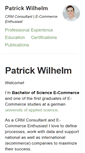 Mobile Screenshot of patrick-wilhelm.com